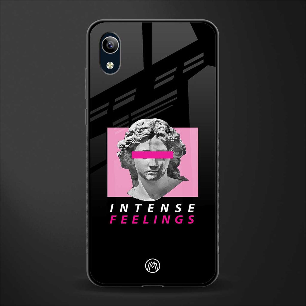 intense feelings glass case for vivo y1s without fingerprint image