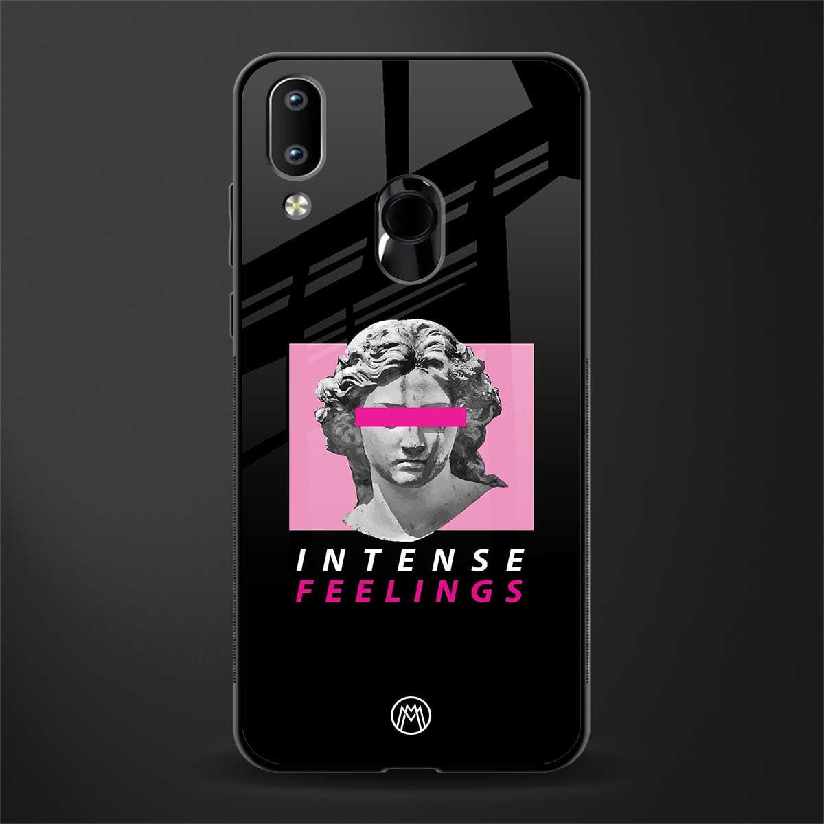 intense feelings glass case for vivo y95 image