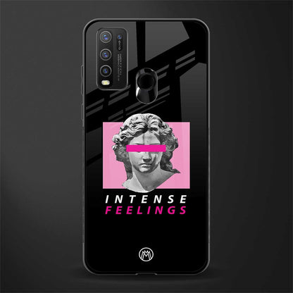 intense feelings glass case for vivo y30 image