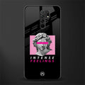 intense feelings glass case for poco m2 image