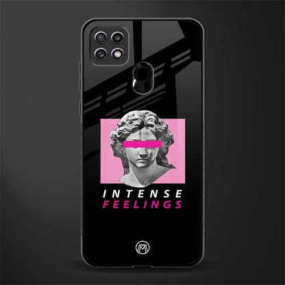 intense feelings glass case for oppo a15 image