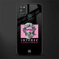 intense feelings glass case for realme 7i image