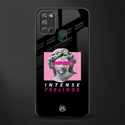 intense feelings glass case for realme 7i image
