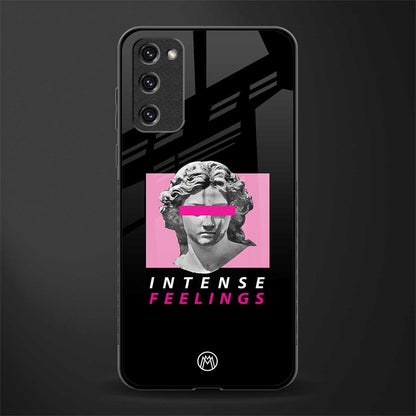 intense feelings glass case for samsung galaxy s20 fe image