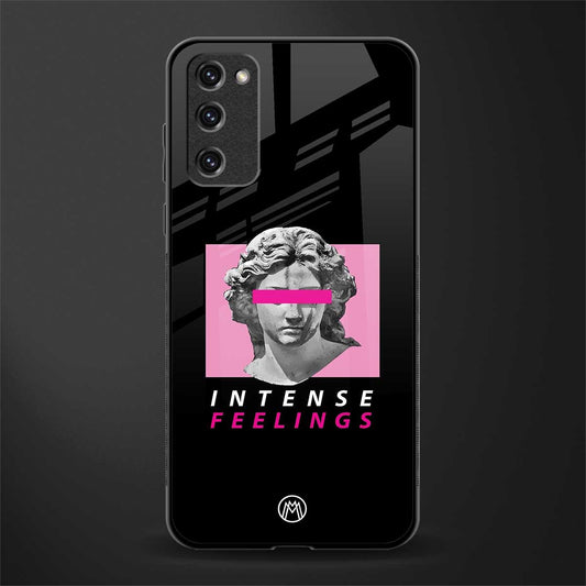 intense feelings glass case for samsung galaxy s20 fe image