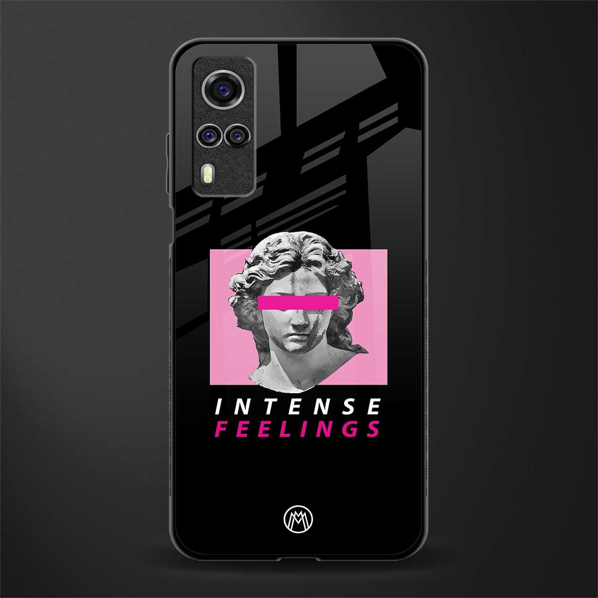 intense feelings glass case for vivo y51 image