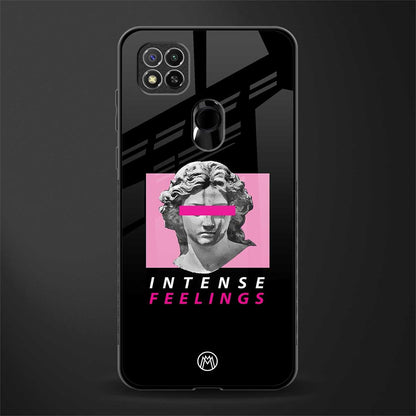 intense feelings glass case for poco c31 image