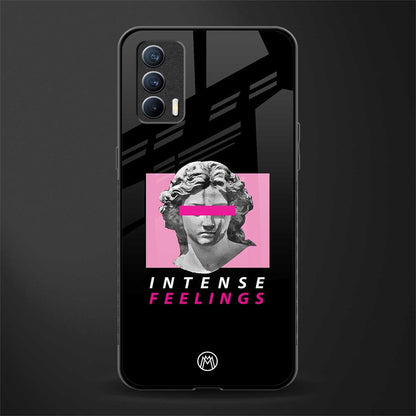 intense feelings glass case for realme x7 image