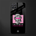 intense feelings glass case for samsung galaxy f12 image
