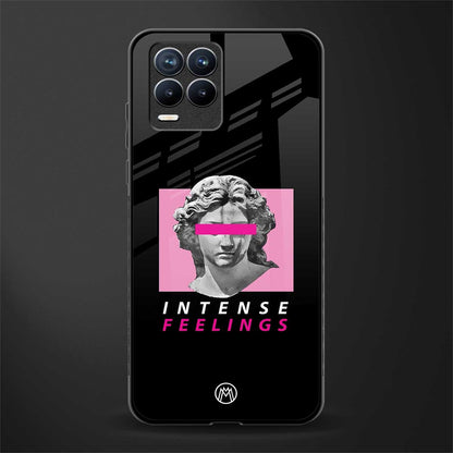 intense feelings glass case for realme 8 pro image