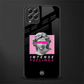 intense feelings glass case for samsung galaxy f62 image