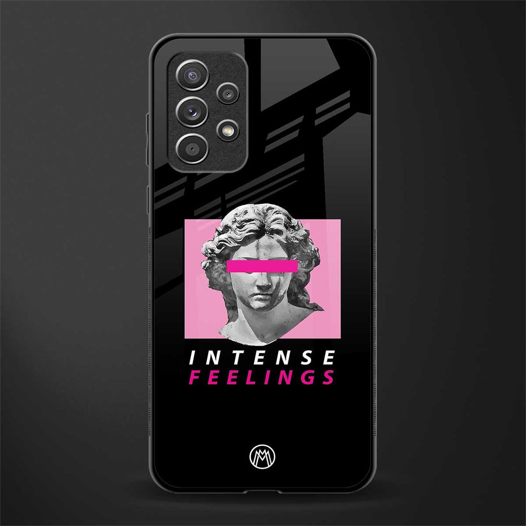 intense feelings glass case for samsung galaxy a72 image