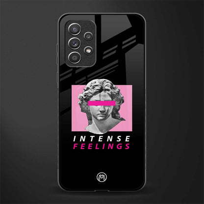 intense feelings glass case for samsung galaxy a72 image