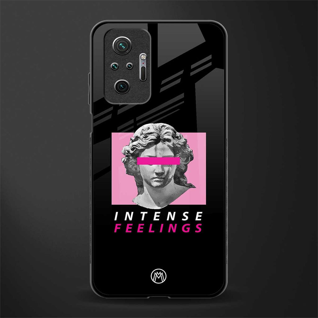 intense feelings glass case for redmi note 10 pro max image