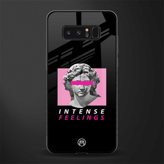 intense feelings glass case for samsung galaxy note 8 image