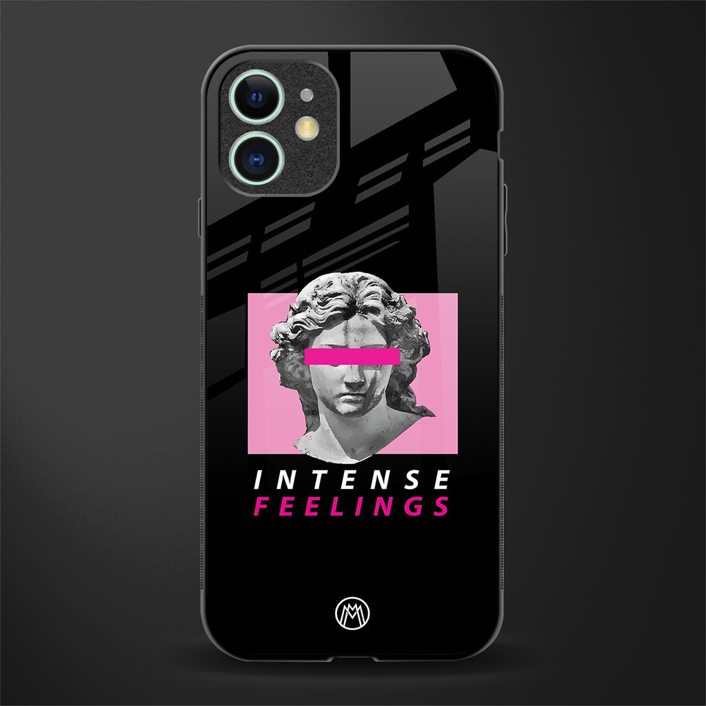 intense feelings glass case for iphone 12 mini image