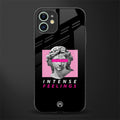 intense feelings glass case for iphone 12 mini image