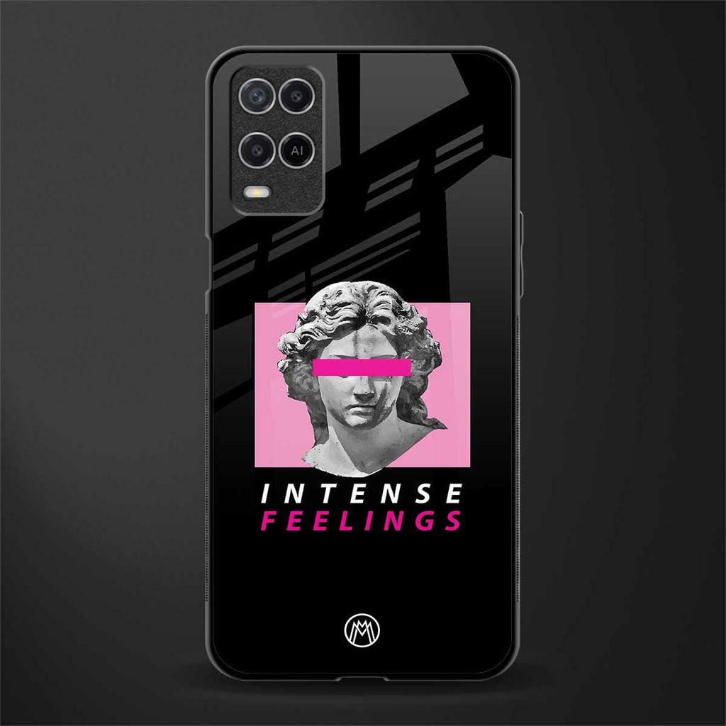 intense feelings glass case for oppo a54 image