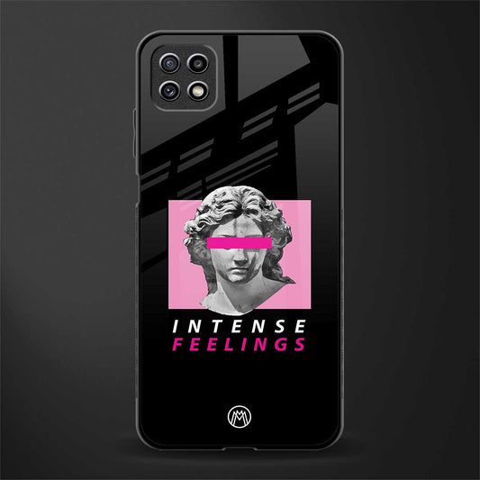 intense feelings glass case for samsung galaxy a22 5g image