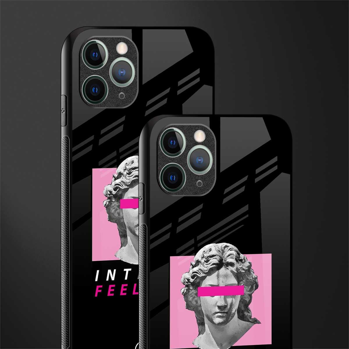 intense feelings glass case for iphone 11 pro image-2