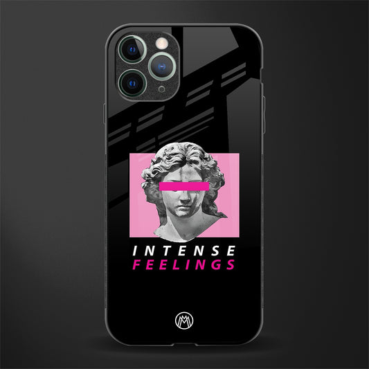 intense feelings glass case for iphone 11 pro image