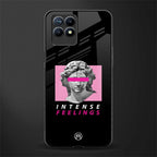 intense feelings glass case for realme 8i image