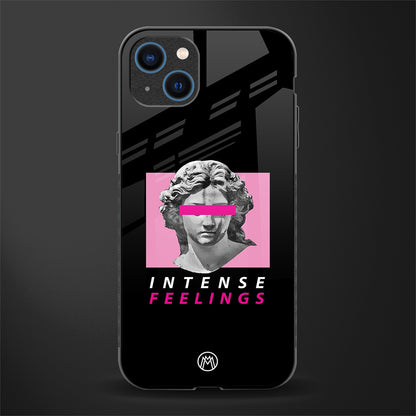 intense feelings glass case for iphone 13 image
