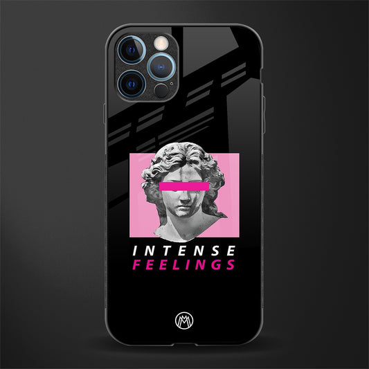 intense feelings glass case for iphone 12 pro max image