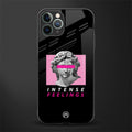 intense feelings glass case for iphone 11 pro max image