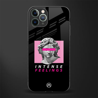 intense feelings glass case for iphone 11 pro max image