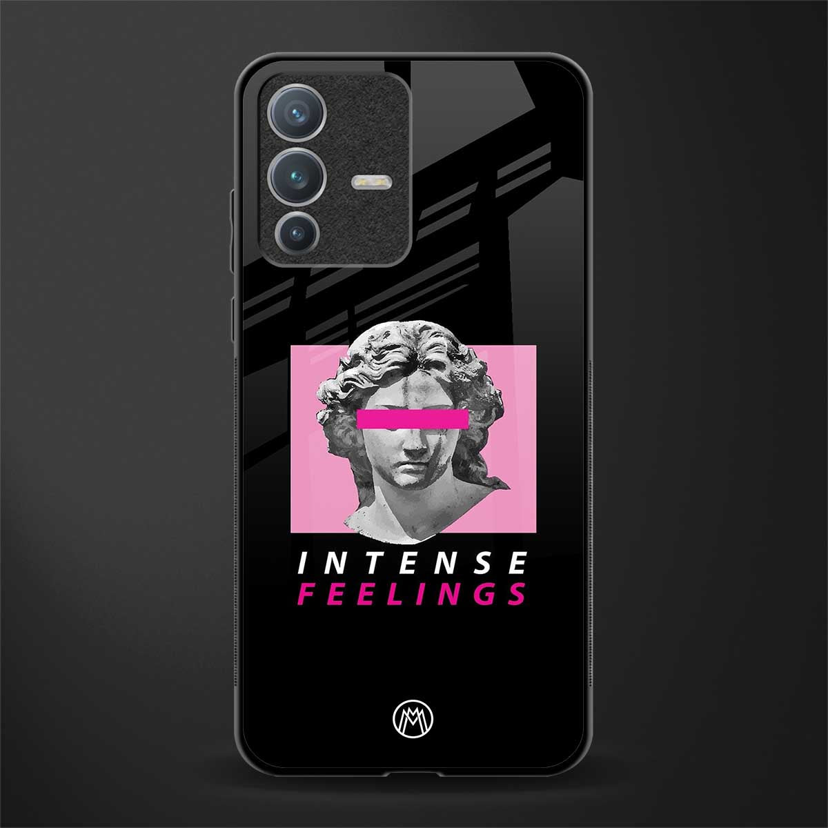 intense feelings glass case for vivo v23 pro 5g image