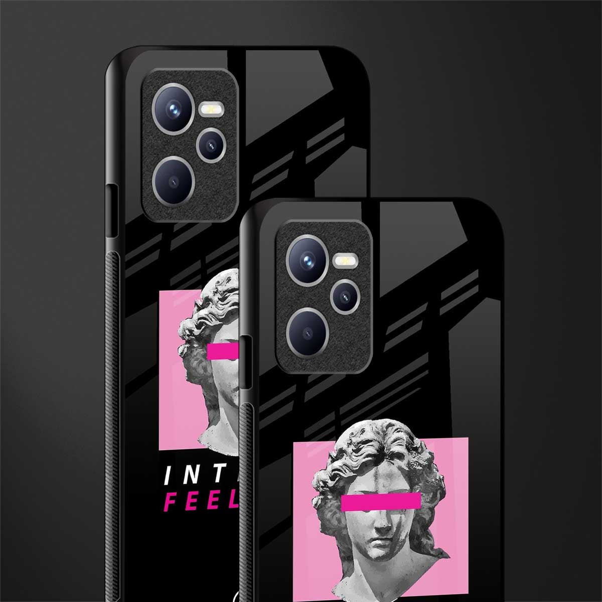 intense feelings glass case for realme c35 image-2