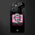 intense feelings glass case for realme c35 image