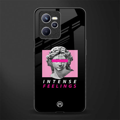 intense feelings glass case for realme c35 image