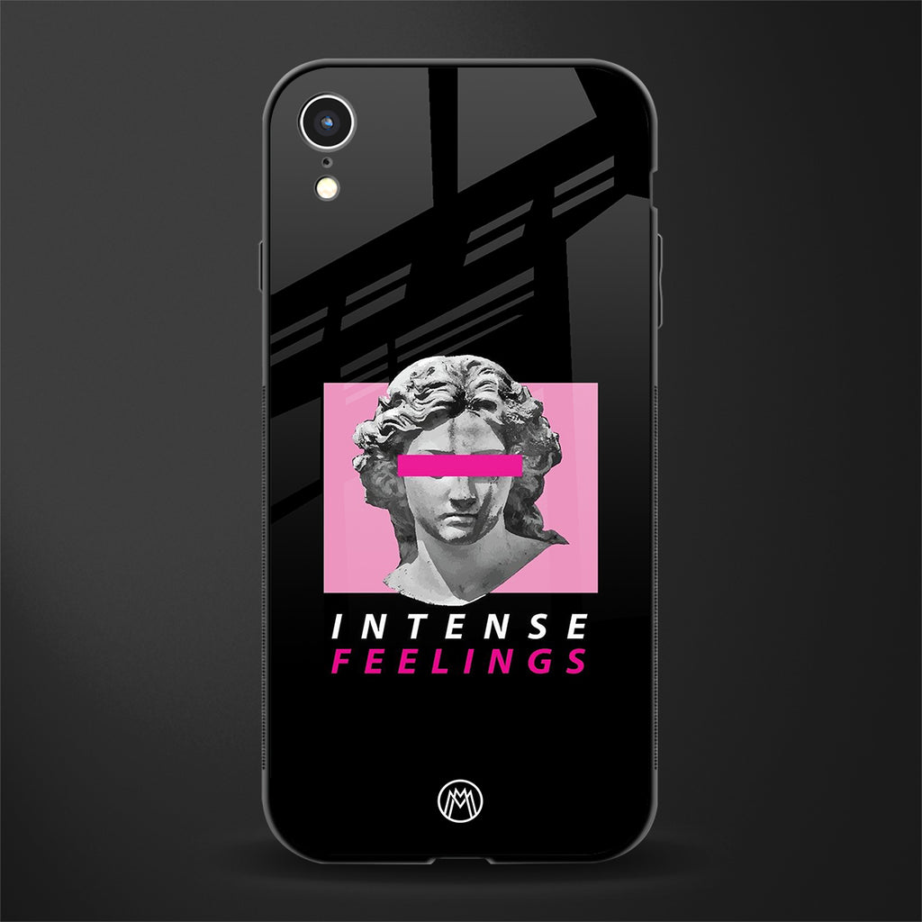 intense feelings glass case for iphone xr image