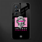 intense feelings glass case for vivo x70 image