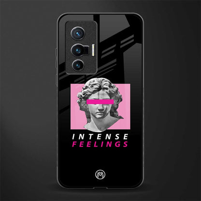 intense feelings glass case for vivo x70 image