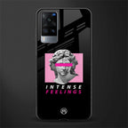 intense feelings glass case for vivo x60 image