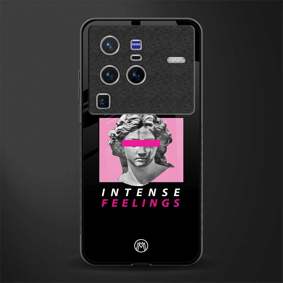 intense feelings glass case for vivo x80 pro 5g image