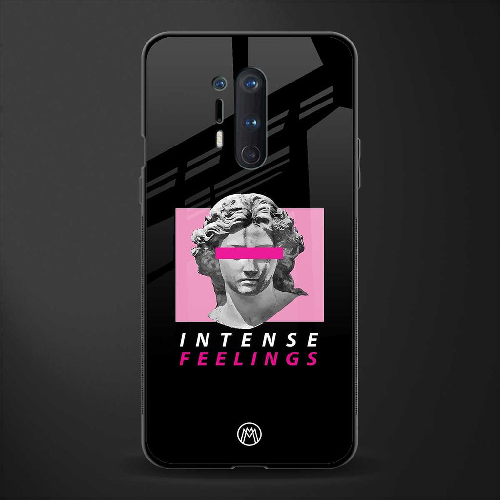 intense feelings glass case for oneplus 8 pro image