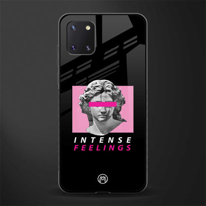 intense feelings glass case for samsung a81 image