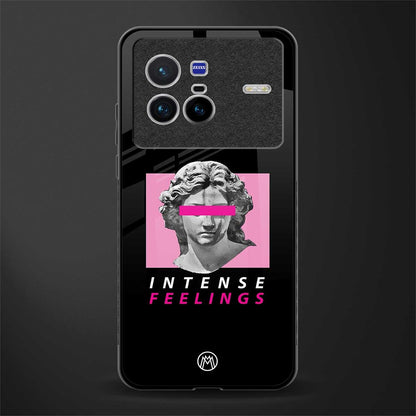 intense feelings glass case for vivo x80 image