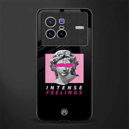 intense feelings glass case for vivo x80 image