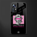 intense feelings back phone cover | glass case for xiaomi 12 pro