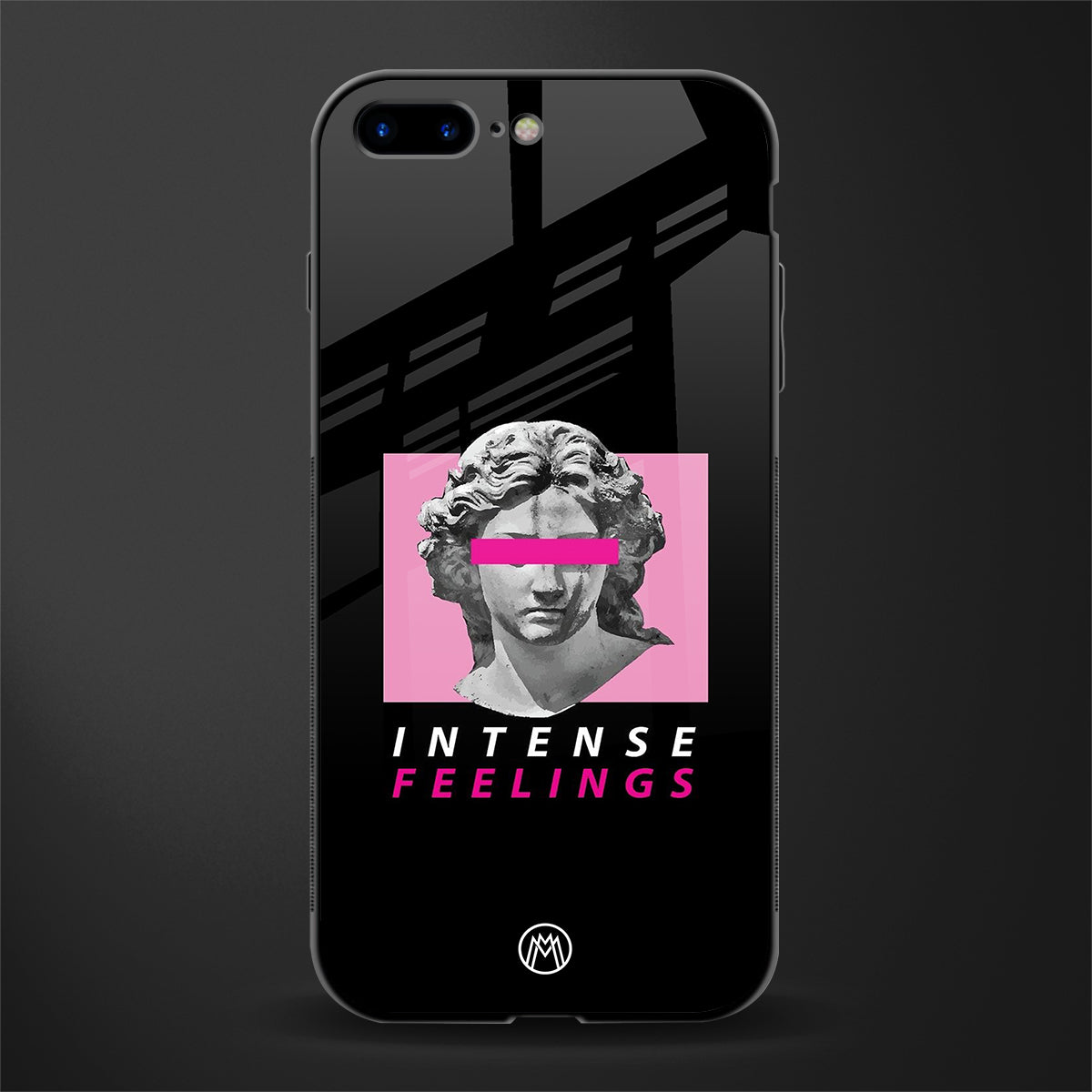 intense feelings glass case for iphone 7 plus image