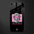 intense feelings glass case for iphone se 2020 image