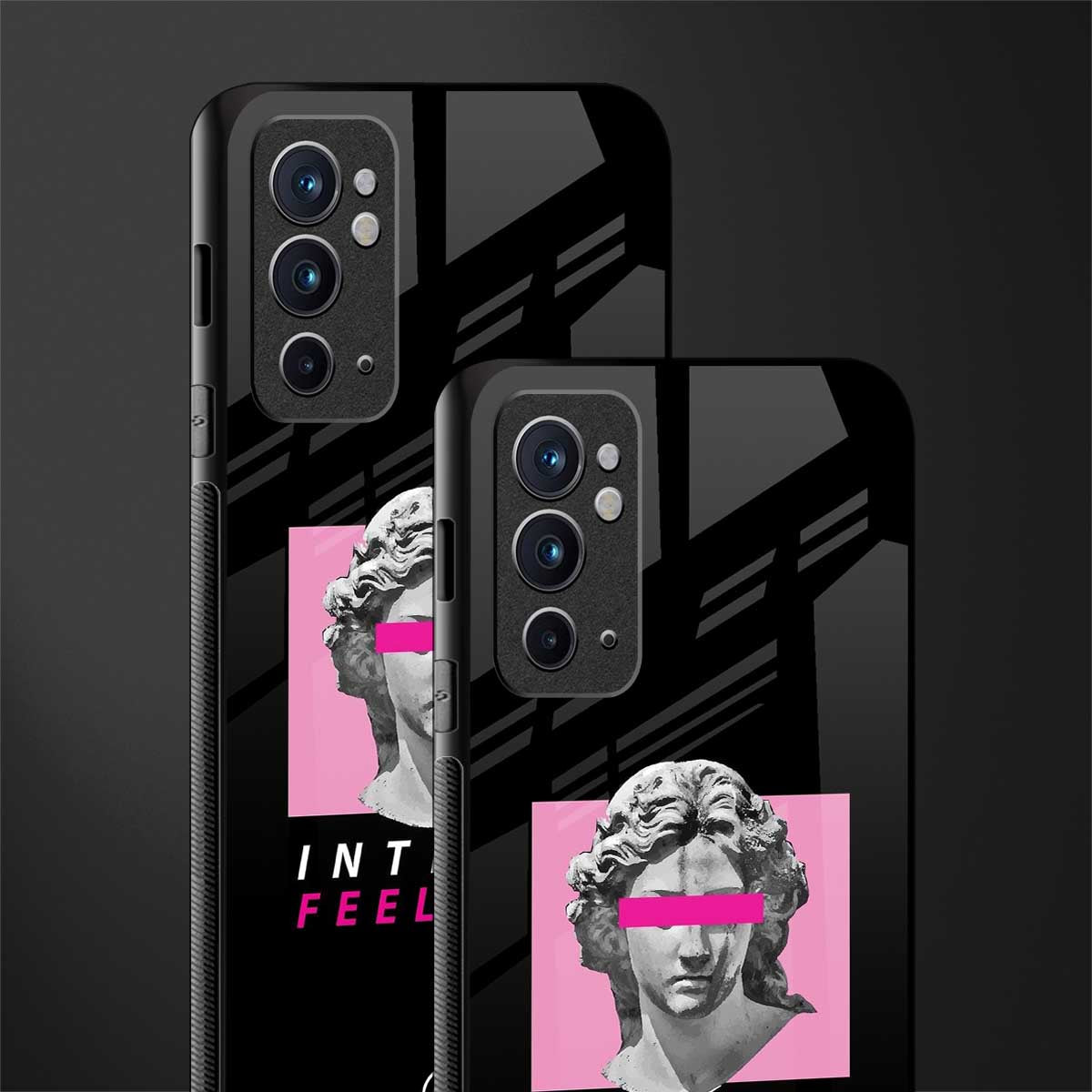 intense feelings glass case for oneplus 9rt image-2