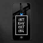 introverting glass case for poco x2 image