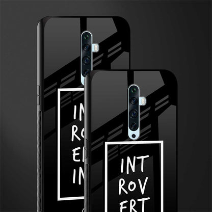 introverting glass case for oppo reno 2z image-2
