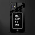 introverting glass case for samsung galaxy m51 image